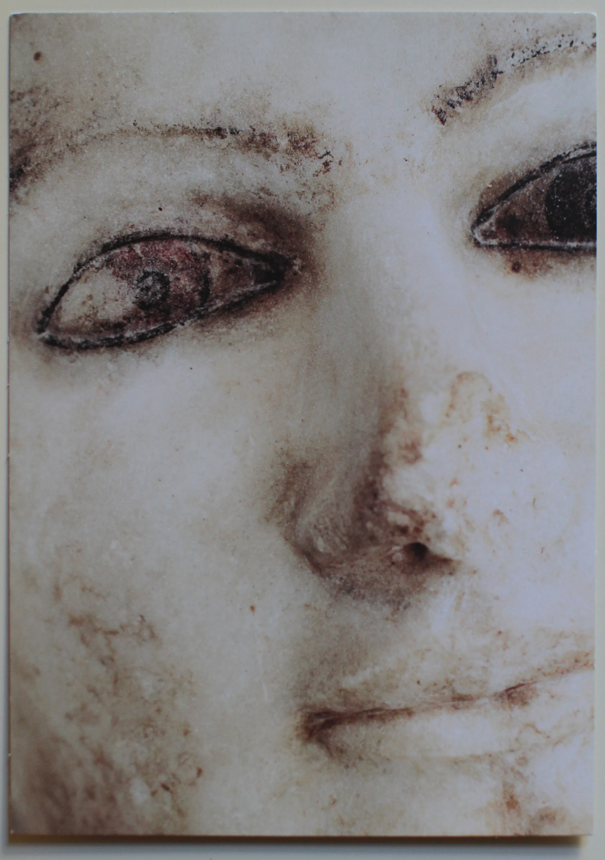 photograph of portion of  Kore No. 486 , ca. 290 BC, Acropolis Museum